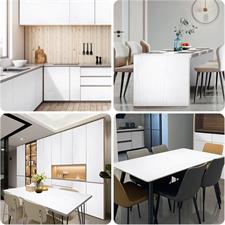 PEARL WHITE WOOD ADHESIVE PAPER