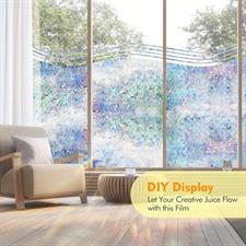 3D TEXTURED GLASS ADHESIVE PAPER | DIY 417