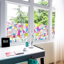 DECORATIVE GLASS ADHESIVE PAPER | DIY 114