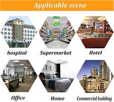 1MM MAGNETIC TRANSPARENT AC CONTROL CURTAINS - CUSTOM SIZE