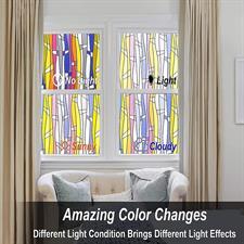 DECORATIVE GLASS ADHESIVE PAPER | DIY 117