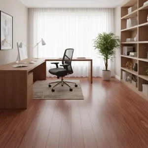 CHESTNUT BROWN VINYL FLOORING PLANKS | DT-1060