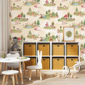 ANIMAL FORE - DREAM WORLD WALLPAPER ROLLS