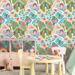 COUNTRY ROAD - DREAM WORLD WALLPAPER ROLLS