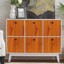 ORANGE WOOD ADHESIVE PAPER