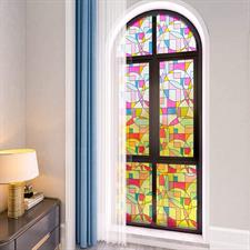 DECORATIVE GLASS ADHESIVE PAPER | DIY 114