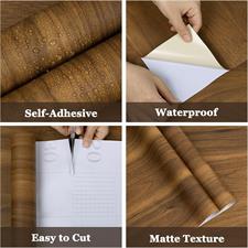 WALNUT VENEER WOOD ADHESIVE PAPER