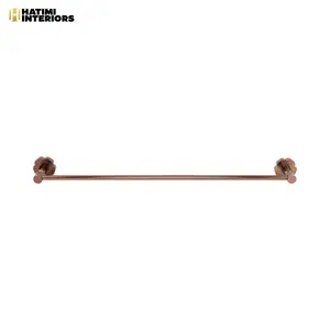 FORAL COPPER ALUMINUM BATHROOM ACCESSORIES SET