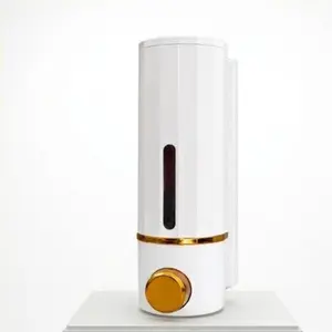 PREMIUM WHITE WALL MOUNTED SOAP DISPENSER