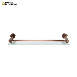 FORAL COPPER ALUMINUM BATHROOM ACCESSORIES SET