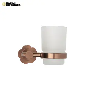 FORAL COPPER ALUMINUM BATHROOM ACCESSORIES SET