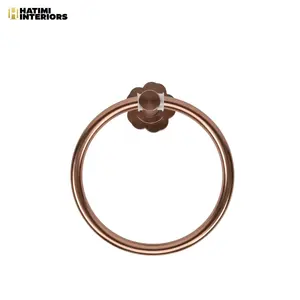 FORAL COPPER ALUMINUM BATHROOM ACCESSORIES SET