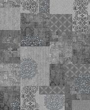 PATCHWORK TEXTURE - RAINBOW 8 WALPAPER ROLLS