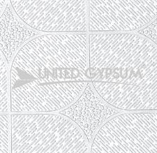ALMAS - FALSE CEILING GYPSUM TILES WITH FITTING ACCESSORIES - PER SQ FT