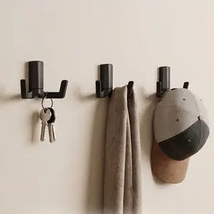 GOLD DOUBLE HOOK WALL HANGER