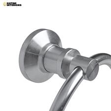 ALUMINUM SCRATCHLESS TOWEL RING