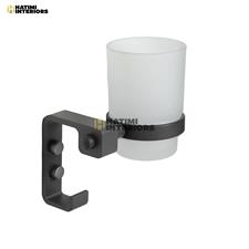 MATTE GREY STYLISH BATHROOM ACCESSORIES SET