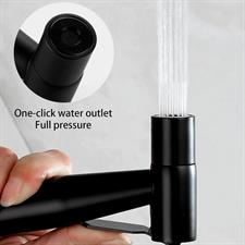MATTE BLACK  STAINLESS STEEL  MUSLIM SHOWER HEAD
