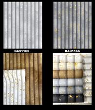 GOLD ENGRAVED PANELS - BAZZAR II WALLPAPER ROLLS