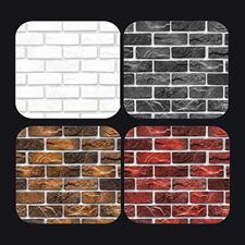 TEXTURED BRICKS - PLAZZO IV WALLPAPER ROLLS