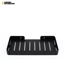 BLACK STAINLESS STEEL SOAP DISH TRAY