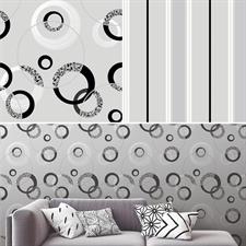 RINGED HARMONY - VISTA WALLPAPER ROLLS