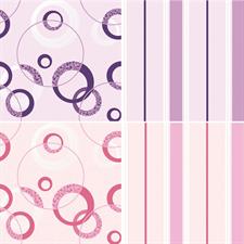 RINGED HARMONY - VISTA WALLPAPER ROLLS