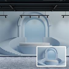 COOL BLUE ENTRANCE