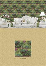 GARDEN GRID - CROWN WALLPAPER ROLLS
