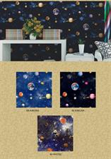 PLANETARY PATTERN - CROWN WALLPAPER ROLLS