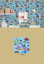 AQUATIC ARRAY - CROWN WALLPAPER ROLLS