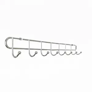 IRON WALL-MOUNTED KHUTTI | 8-HOOK CLOTH HANGER