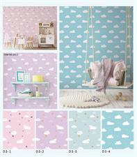 STARLIT CLOUD - DREAM LAND KIDS WALLPAPER