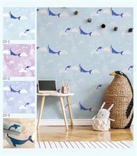 WHALE WHIMSY - DREAM LAND KIDS WALLPAPER