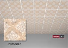 DUX GOLD - FALSE CEILING GYPSUM TILES WITH FITTING ACCESSORIES - PER SQ FT
