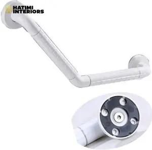 PREMIUM NON-SLIP ANGLED BATHROOM SAFETY GRAB BAR