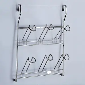 STAINLESS STEEL GLASS HOLDER