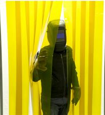 2MM ANTI-INSECT TRANSPARENT AC CONTROL CURTAINS - CUSTOM SIZE