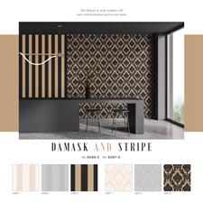 STRIPED MAJESTY - HEERA WALLPAPER ROLLS