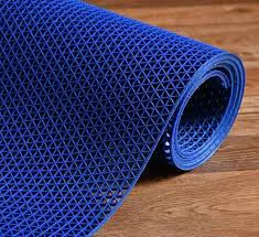 Anti-Slip Rubber Mat In Blue