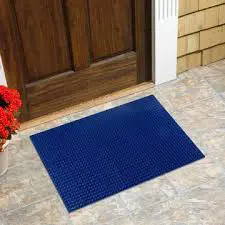 Anti-Slip Rubber Mat In Blue