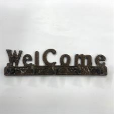 WELCOME KEY HOLDER FOR WALL