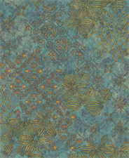 FLORAL MOSIAC - CROWN WALLPAPER ROLLS