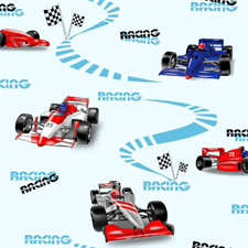 RACING RALLY - CROWN WALLPAPER ROLLS