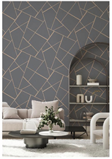 LINEAR SYMMETRY - METABENE WALLPAPER ROLLS