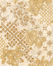 FLORAL MOSIAC - CROWN WALLPAPER ROLLS