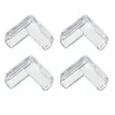 4 PIECE ANTI SLIP RUBBER TABLE CORNER PROTECTOR – BABY SAFETY EDGE GUARD FOR FURNITURE, TABLE & BED CORNERS