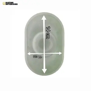 KATORI GLASS SOAP DISH OVAL