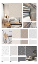 LINEAR SYMMETRY - METABENE WALLPAPER ROLLS