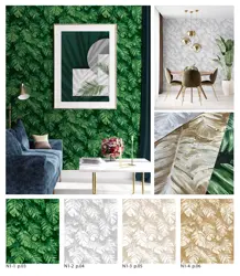 TROPICAL LEAVES - NOTABENE WALLPAPER ROLLS